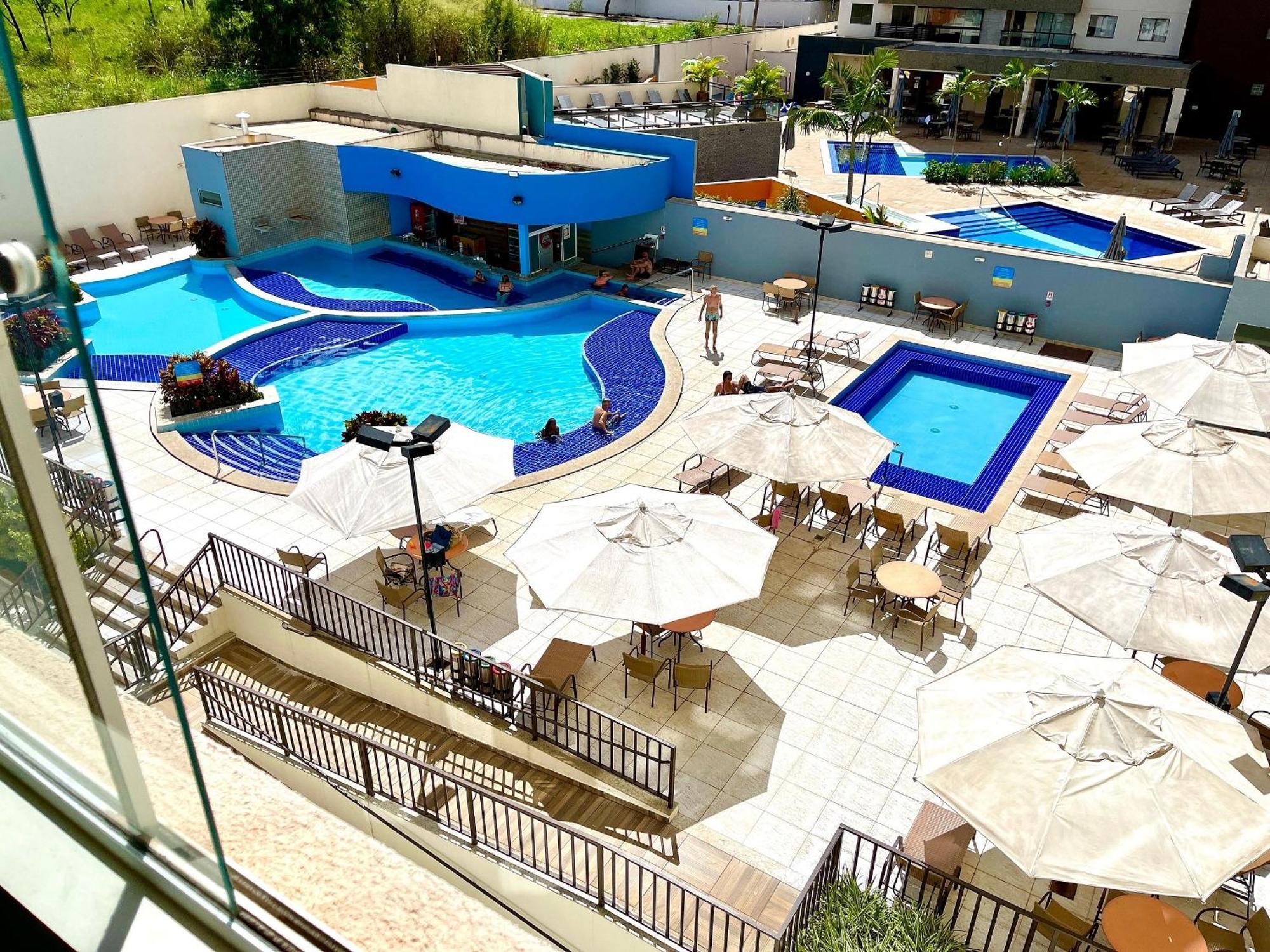 Atrium Residence - Locacao Temporada Caldas Novas Exteriör bild