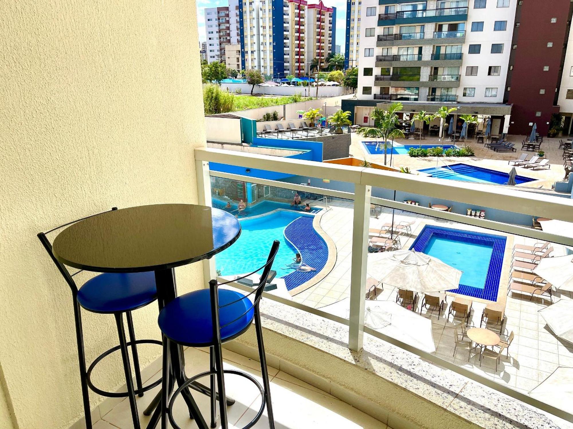 Atrium Residence - Locacao Temporada Caldas Novas Exteriör bild